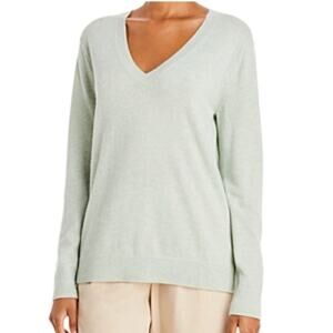 Vince Weekend V-neck Cashmere Sweater Medium EUC